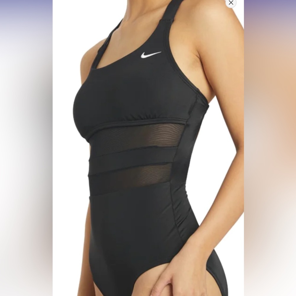 Nike One Piece Swimsuit with mesh cutout
